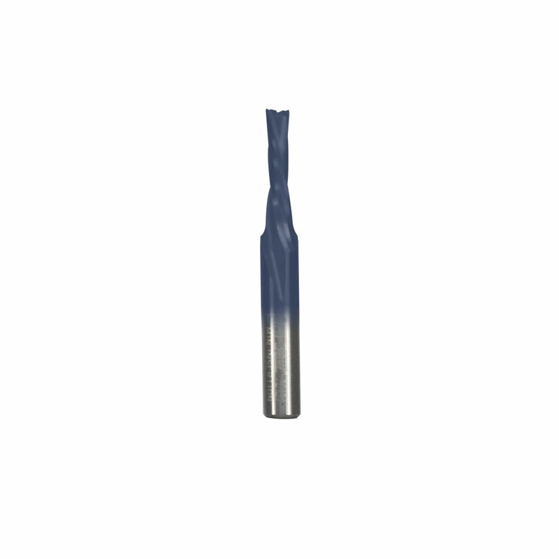 CNC Downcut Spiral Router Bit - 1/4" SH - Diameter:3/16" - Cutting Length:3/4"